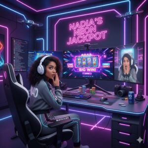 influencer online gambling 
nadia4d